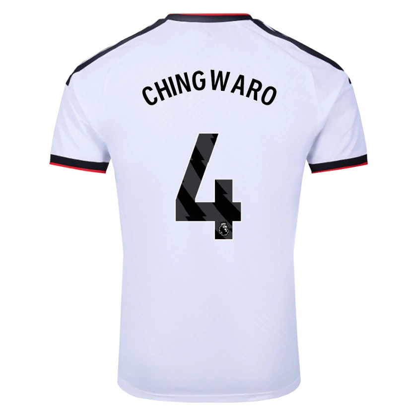Danxen Herren Seth Chingwaro #4 Weiß Schwarz Rot Heimtrikot Trikot 2026/27 T-Shirt Österreich