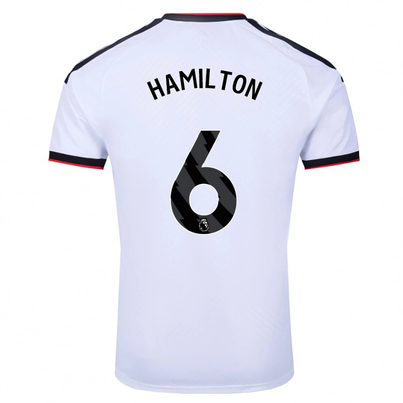 Danxen Herren Leo Hamilton #6 Weiß Schwarz Rot Heimtrikot Trikot 2026/27 T-Shirt Österreich