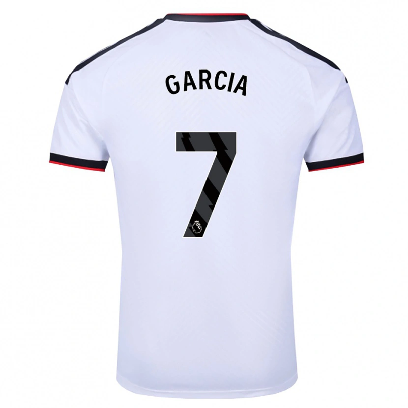 Danxen Herren Gonzalo García #7 Weiß Schwarz Rot Heimtrikot Trikot 2026/27 T-Shirt Österreich