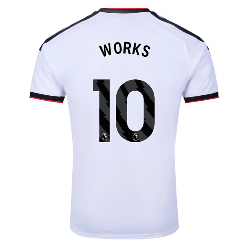 Danxen Herren Terrell Works #10 Weiß Schwarz Rot Heimtrikot Trikot 2026/27 T-Shirt Österreich