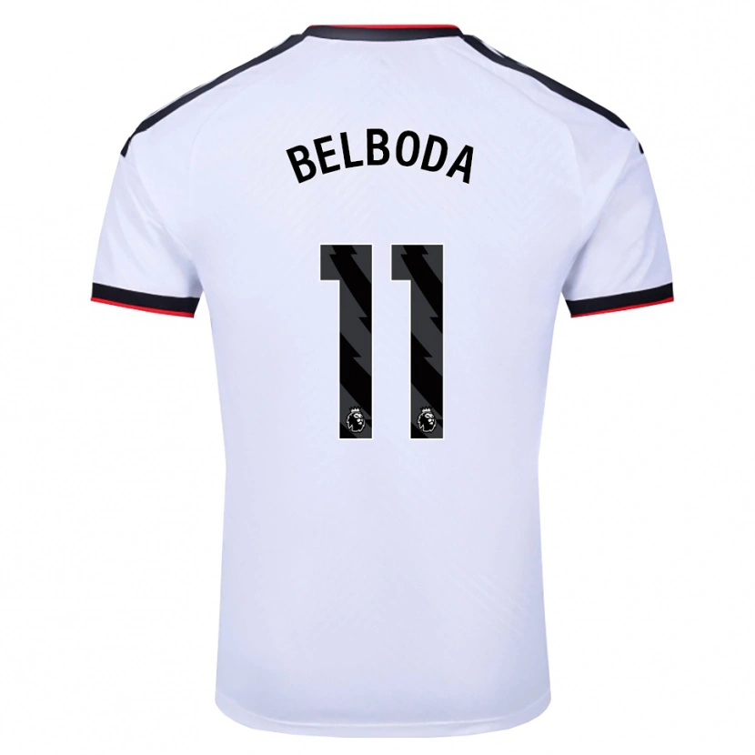 Danxen Herren Malachai Belboda #11 Weiß Schwarz Rot Heimtrikot Trikot 2026/27 T-Shirt Österreich