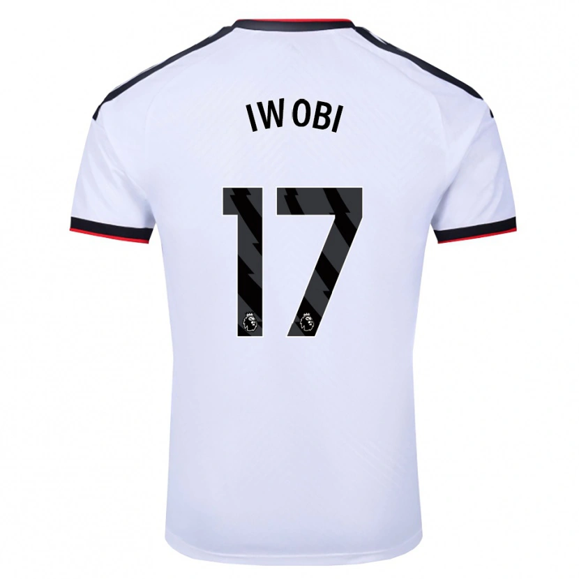 Danxen Herren Alex Iwobi #17 Weiß Schwarz Rot Heimtrikot Trikot 2026/27 T-Shirt Österreich