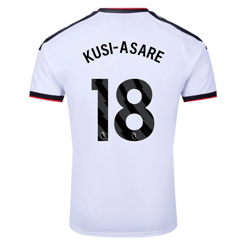 Danxen Herren Jonah Kusi-Asare #18 Weiß Schwarz Rot Heimtrikot Trikot 2026/27 T-Shirt Österreich