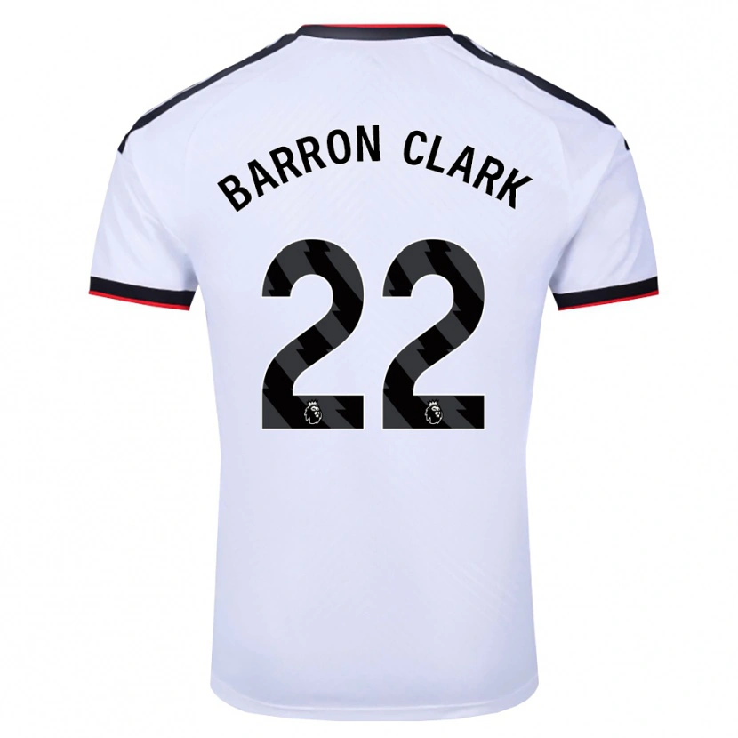 Danxen Herren Betty Barron-Clark #22 Weiß Schwarz Rot Heimtrikot Trikot 2026/27 T-Shirt Österreich