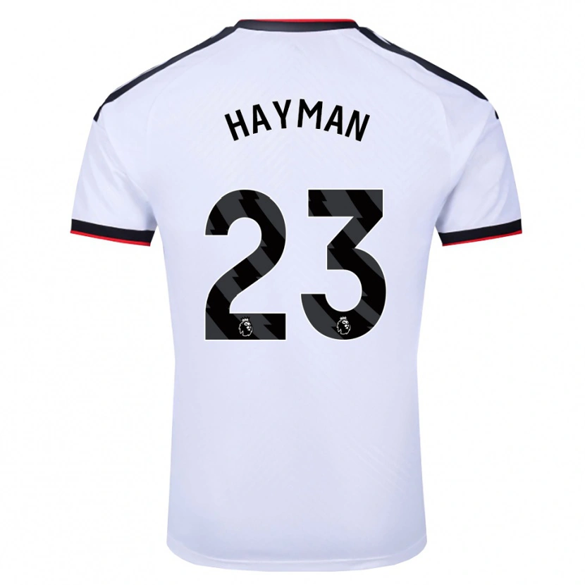Danxen Herren Alex Hayman #23 Weiß Schwarz Rot Heimtrikot Trikot 2026/27 T-Shirt Österreich