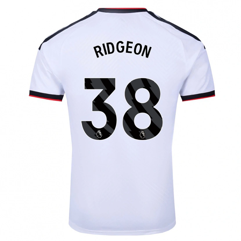 Danxen Herren Seth Ridgeon #38 Weiß Schwarz Rot Heimtrikot Trikot 2026/27 T-Shirt Österreich