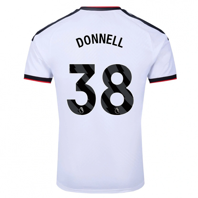 Danxen Herren Chris Donnell #38 Weiß Schwarz Rot Heimtrikot Trikot 2026/27 T-Shirt Österreich
