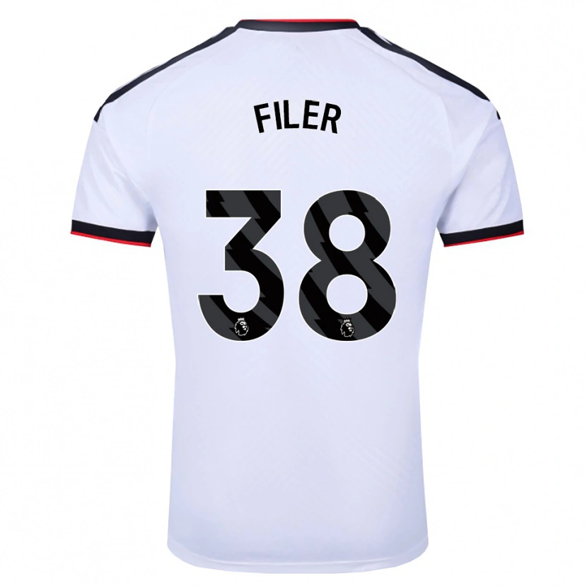 Danxen Herren Maddie Filer #38 Weiß Schwarz Rot Heimtrikot Trikot 2026/27 T-Shirt Österreich