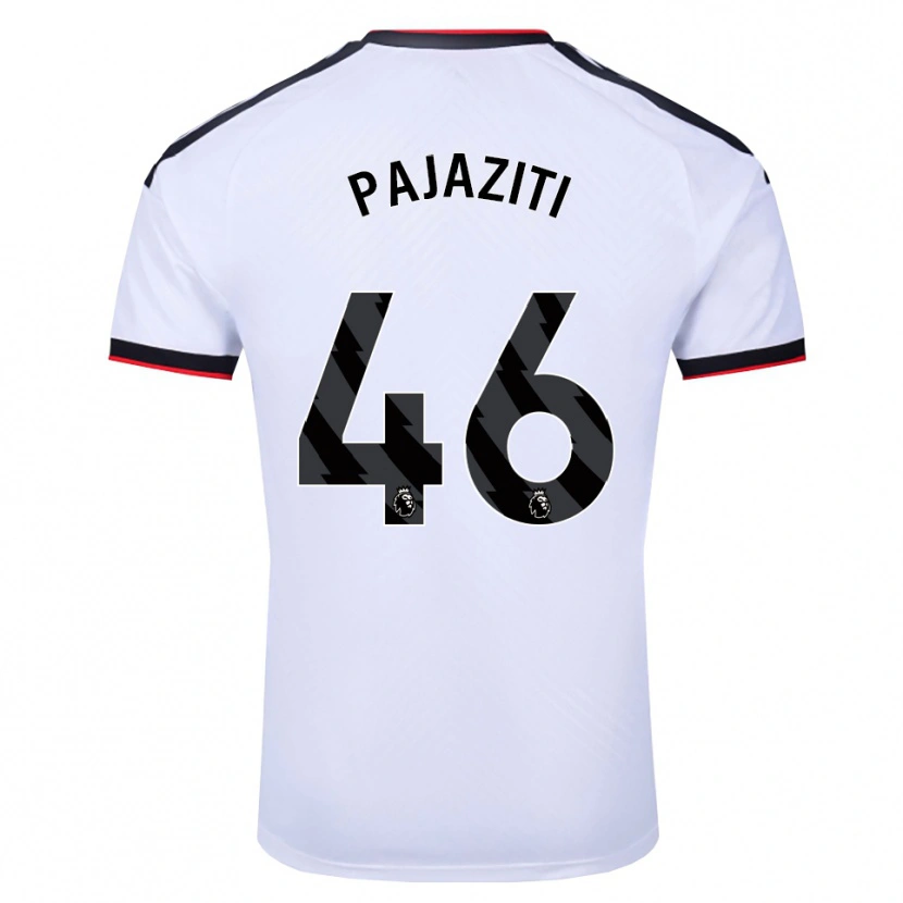 Danxen Herren Adrion Pajaziti #46 Weiß Schwarz Rot Heimtrikot Trikot 2026/27 T-Shirt Österreich