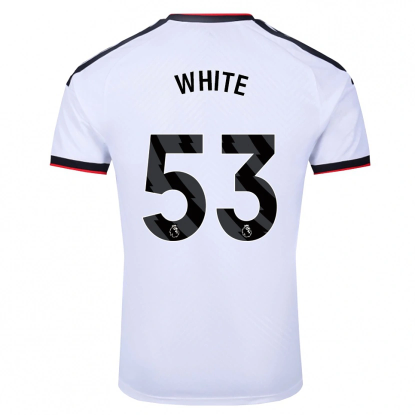 Danxen Herren Alfie White #53 Weiß Schwarz Rot Heimtrikot Trikot 2026/27 T-Shirt Österreich
