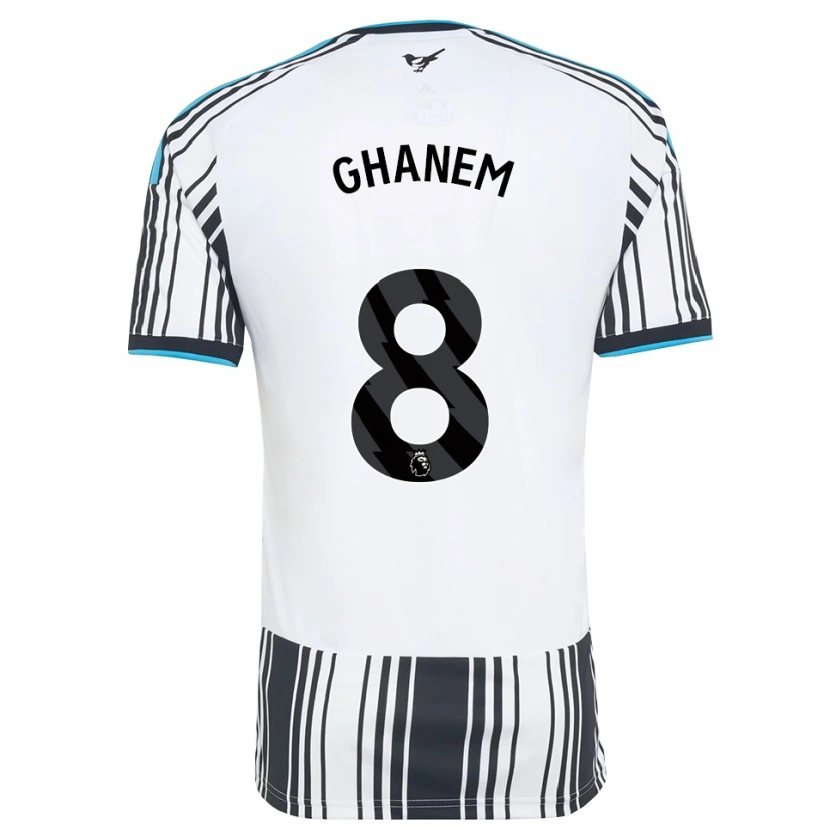 Danxen Herren Muawiya Ghanem #8 Himmelsblau Schwarz Weiß Heimtrikot Trikot 2026/27 T-Shirt Österreich