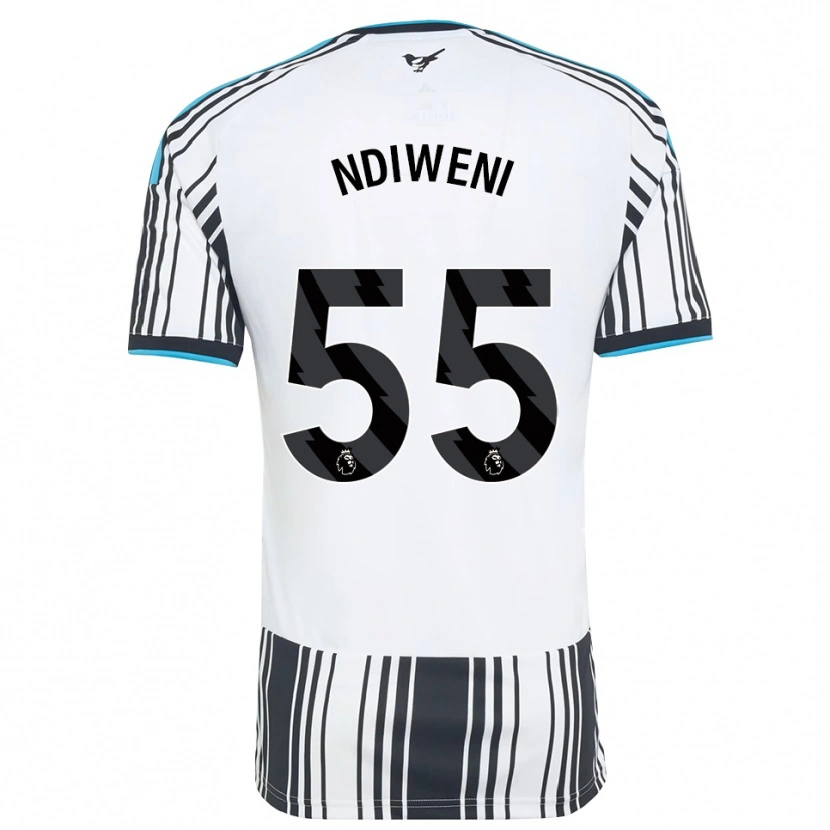 Danxen Herren Michael Ndiweni #55 Himmelsblau Schwarz Weiß Heimtrikot Trikot 2026/27 T-Shirt Österreich
