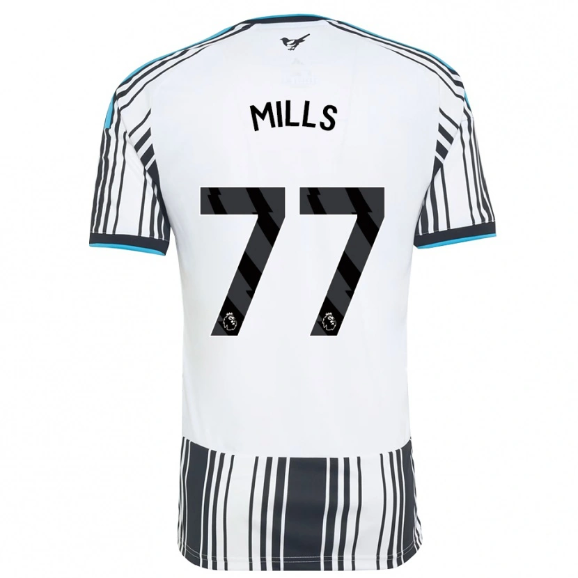 Danxen Herren Michael Mills #77 Himmelsblau Schwarz Weiß Heimtrikot Trikot 2026/27 T-Shirt Österreich