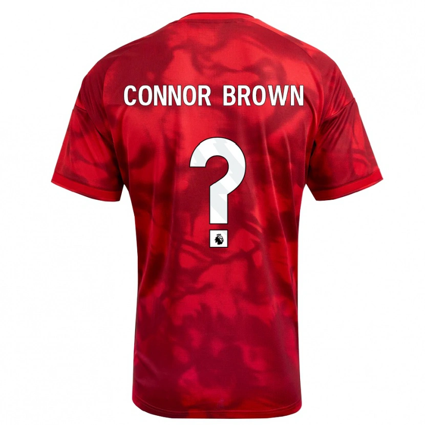 Danxen Herren Connor Brown #0 Karmesin Weiß Heimtrikot Trikot 2026/27 T-Shirt Österreich