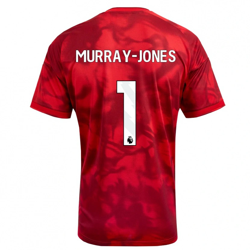 Danxen Herren George Murray-Jones #1 Karmesin Weiß Heimtrikot Trikot 2026/27 T-Shirt Österreich