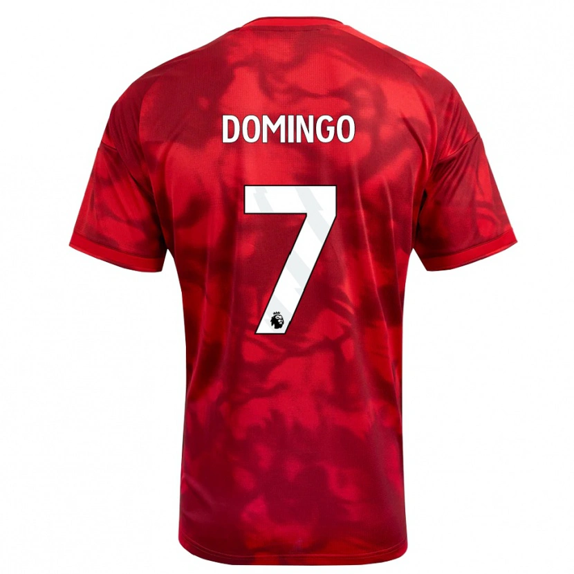 Danxen Herren Sophie Domingo #7 Karmesin Weiß Heimtrikot Trikot 2026/27 T-Shirt Österreich