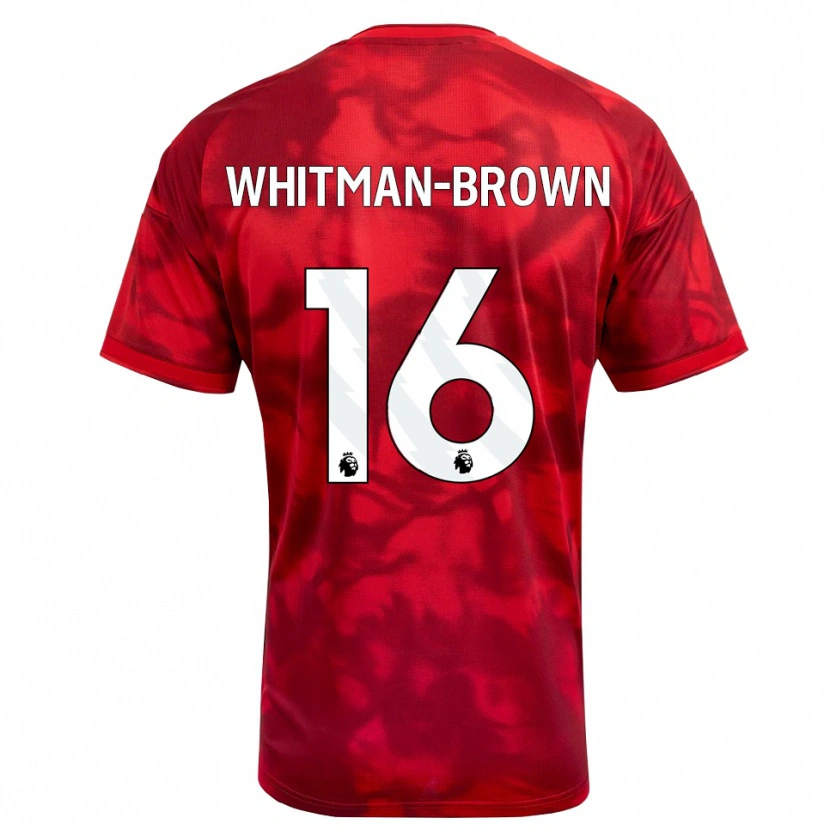Danxen Herren Chae Whitman-Brown #16 Karmesin Weiß Heimtrikot Trikot 2026/27 T-Shirt Österreich