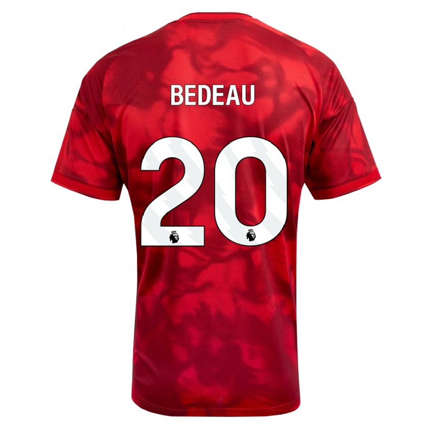 Danxen Herren Naomi Bedeau #20 Karmesin Weiß Heimtrikot Trikot 2026/27 T-Shirt Österreich