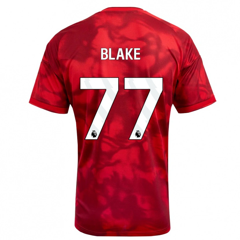 Danxen Herren Zyan Blake #77 Karmesin Weiß Heimtrikot Trikot 2026/27 T-Shirt Österreich