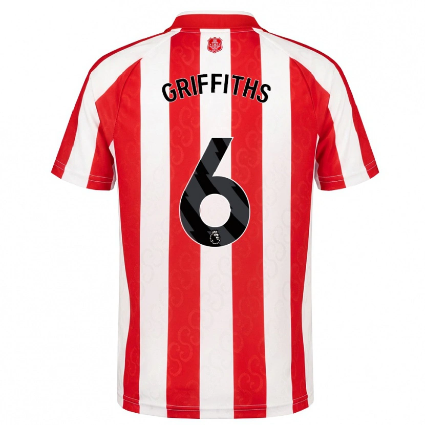 Danxen Herren Louise Griffiths #6 Rot Weiß Schwarz Heimtrikot Trikot 2026/27 T-Shirt Österreich