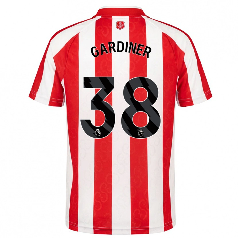 Danxen Herren Harry Gardiner #38 Rot Weiß Schwarz Heimtrikot Trikot 2026/27 T-Shirt Österreich
