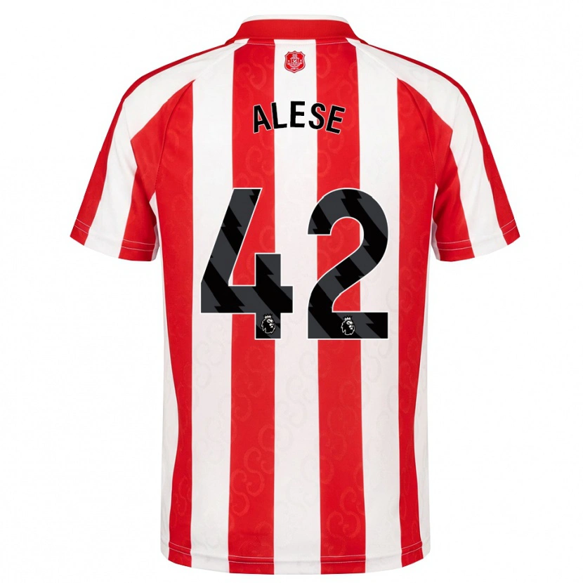 Danxen Herren Aji Alese #42 Rot Weiß Schwarz Heimtrikot Trikot 2026/27 T-Shirt Österreich