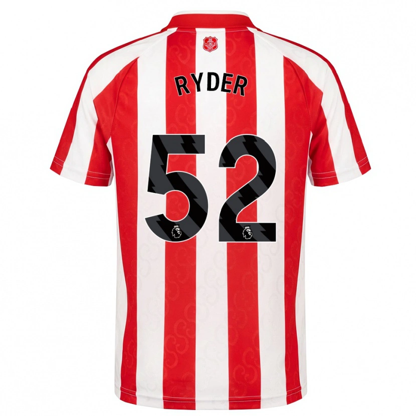 Danxen Herren Joe Ryder #52 Rot Weiß Schwarz Heimtrikot Trikot 2026/27 T-Shirt Österreich