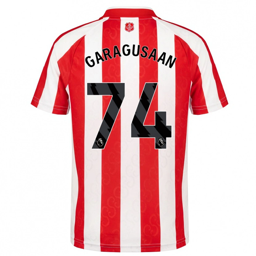 Danxen Herren Finn Geragusyan #74 Rot Weiß Schwarz Heimtrikot Trikot 2026/27 T-Shirt Österreich