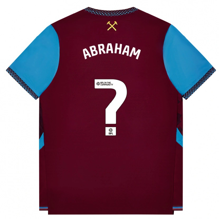 Danxen Herren Dondre Abraham #0 Burgund Kornblumenblau Heimtrikot Trikot 2026/27 T-Shirt Österreich