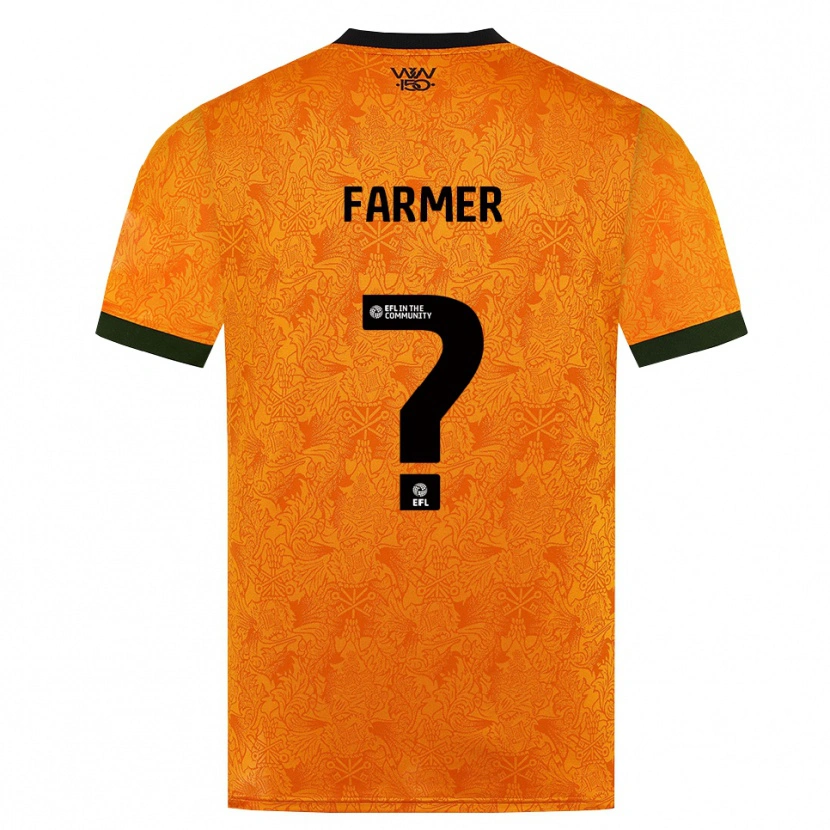 Danxen Herren Owen Farmer #0 Orange Schwarz Heimtrikot Trikot 2026/27 T-Shirt Österreich