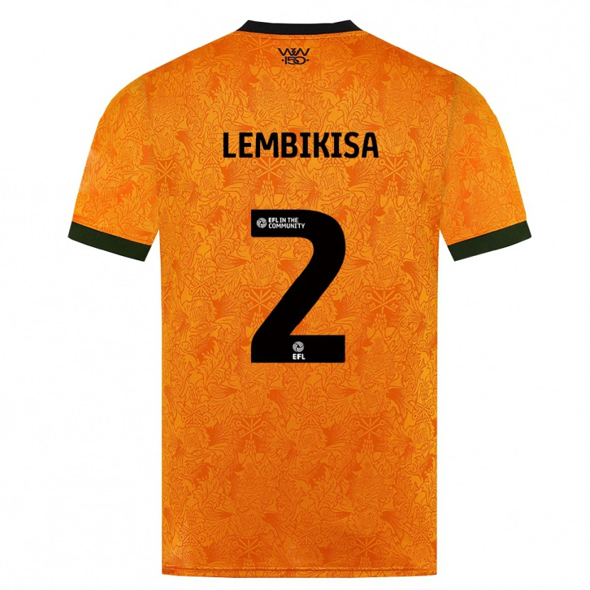 Danxen Herren Dexter Lembikisa #2 Orange Schwarz Heimtrikot Trikot 2026/27 T-Shirt Österreich