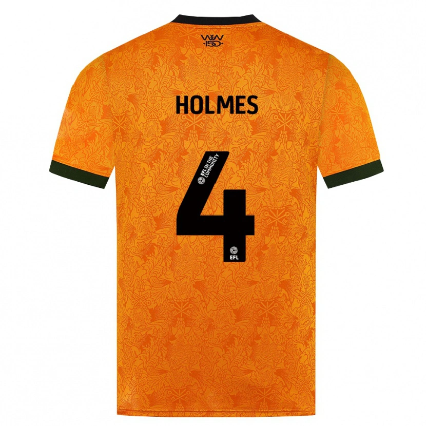Danxen Herren Summer Holmes #4 Orange Schwarz Heimtrikot Trikot 2026/27 T-Shirt Österreich