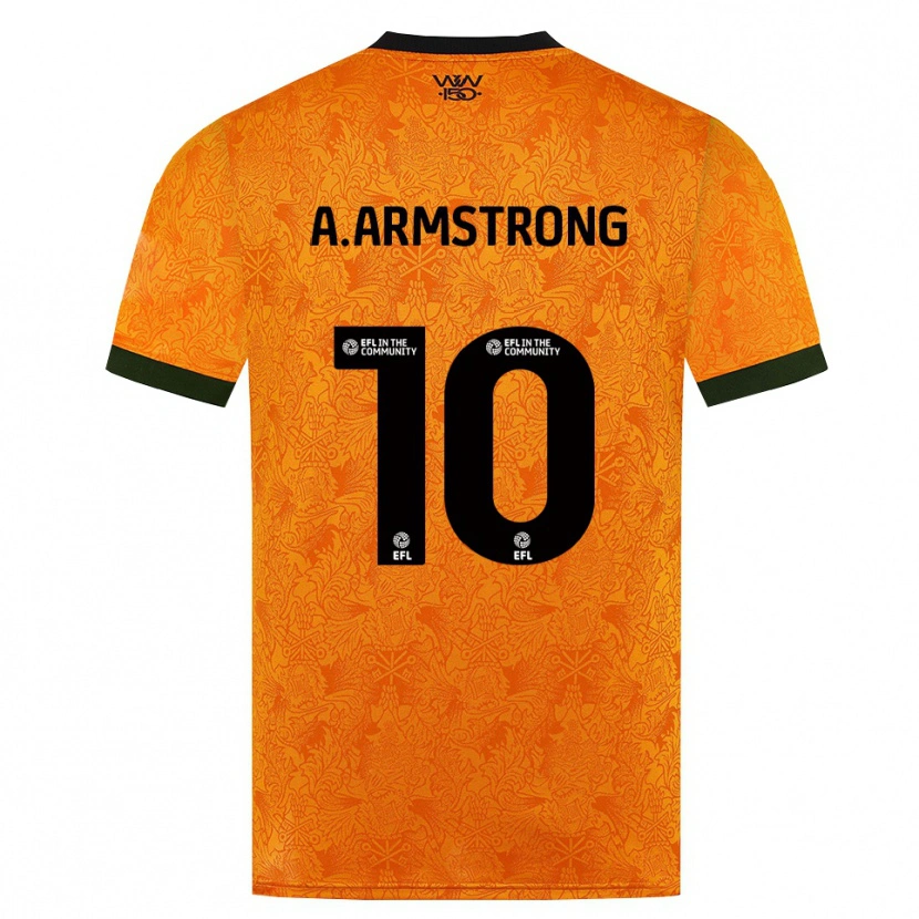 Danxen Herren Adam Armstrong #10 Orange Schwarz Heimtrikot Trikot 2026/27 T-Shirt Österreich