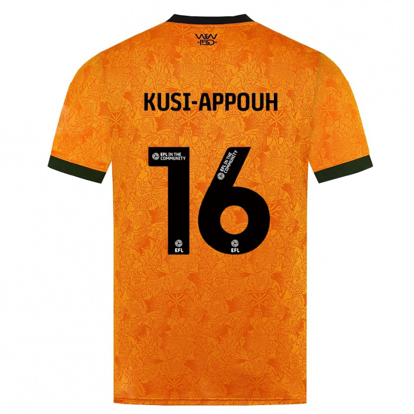 Danxen Herren Kenzo Kusi-Appouh #16 Orange Schwarz Heimtrikot Trikot 2026/27 T-Shirt Österreich