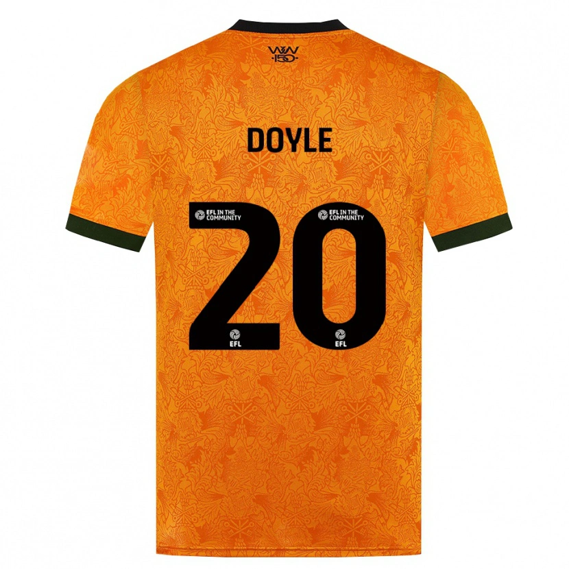 Danxen Herren Tommy Doyle #20 Orange Schwarz Heimtrikot Trikot 2026/27 T-Shirt Österreich