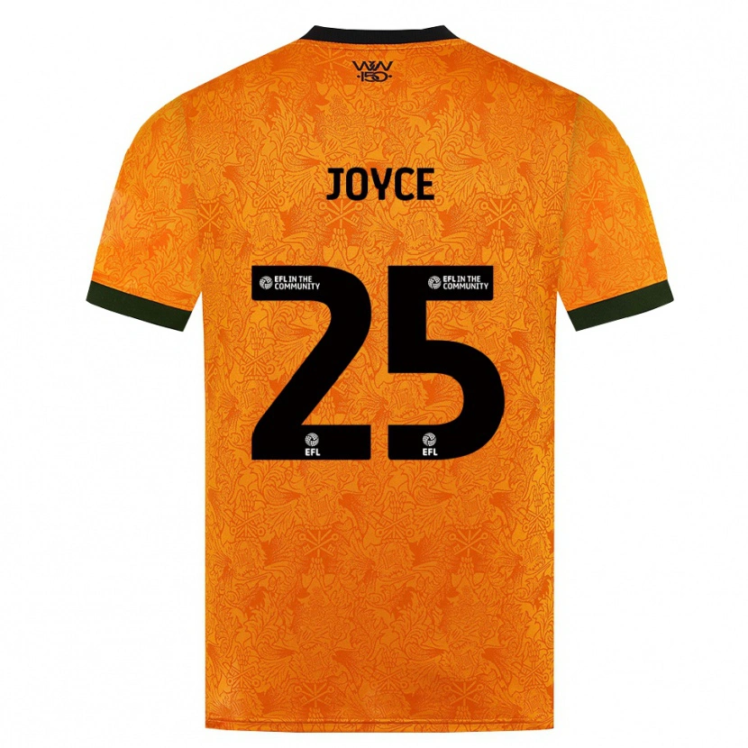 Danxen Herren Leonie Joyce #25 Orange Schwarz Heimtrikot Trikot 2026/27 T-Shirt Österreich