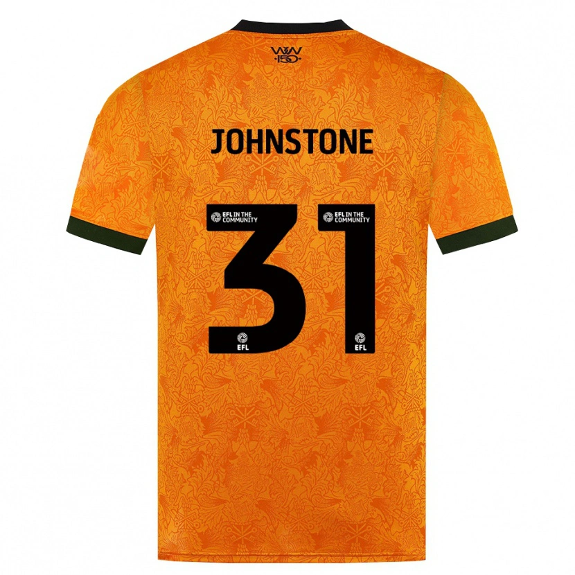 Danxen Herren Sam Johnstone #31 Orange Schwarz Heimtrikot Trikot 2026/27 T-Shirt Österreich