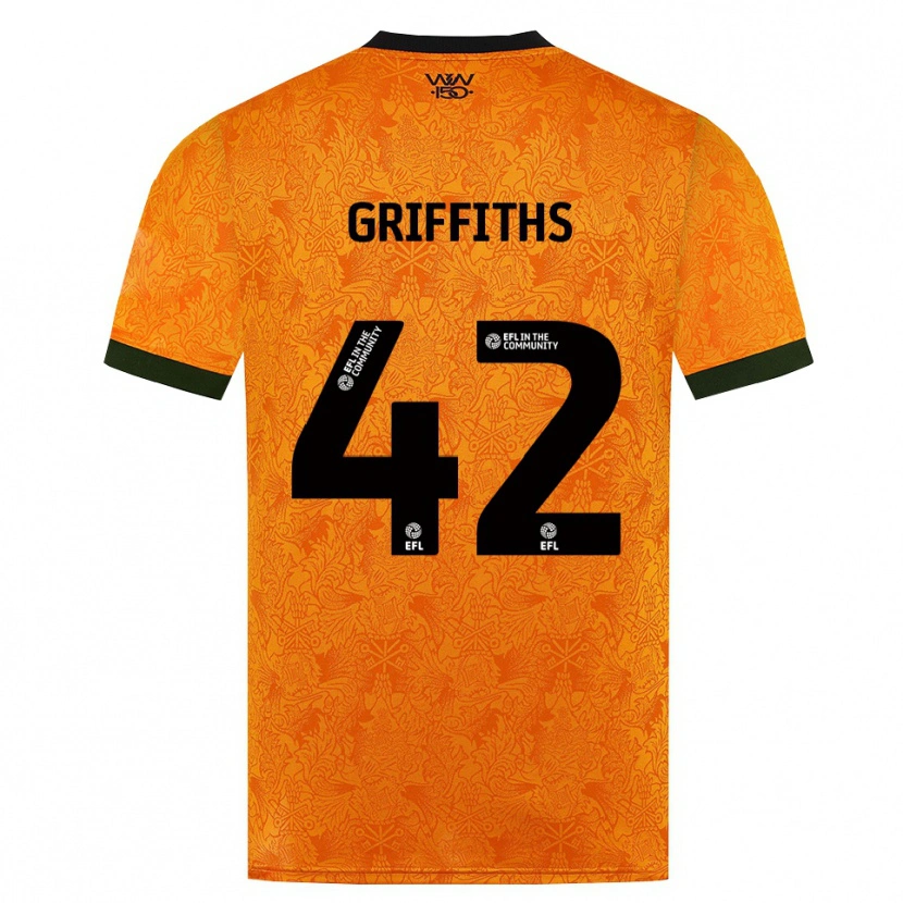 Danxen Herren Harvey Griffiths #42 Orange Schwarz Heimtrikot Trikot 2026/27 T-Shirt Österreich