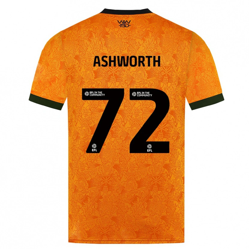 Danxen Herren Finn Ashworth #72 Orange Schwarz Heimtrikot Trikot 2026/27 T-Shirt Österreich