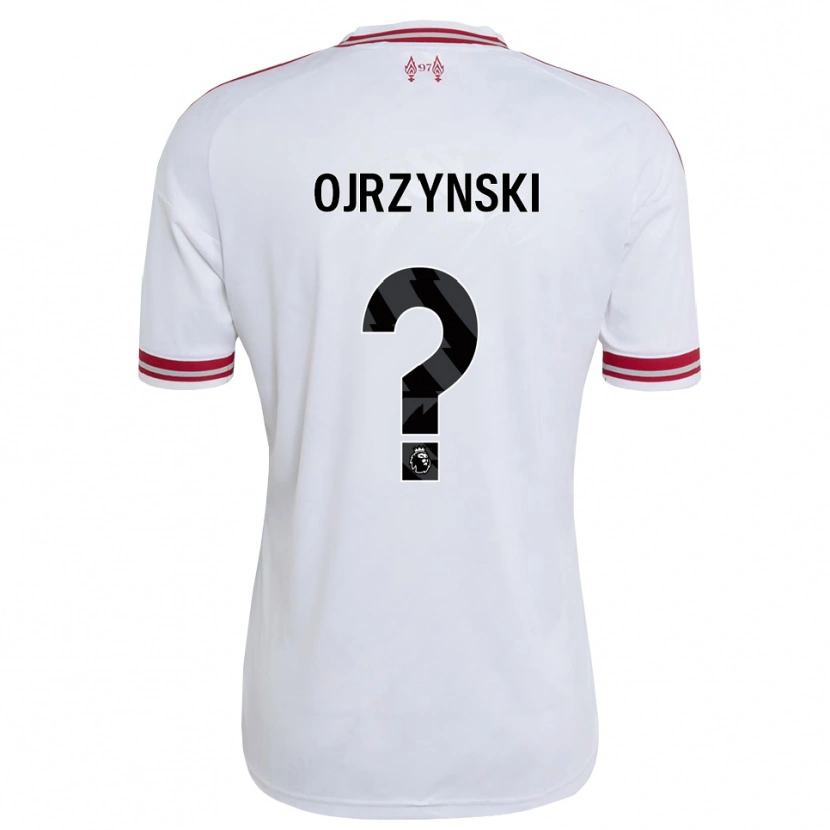 Danxen Herren Jakub Ojrzynski #0 Rot Weiß Auswärtstrikot Trikot 2026/27 T-Shirt Österreich