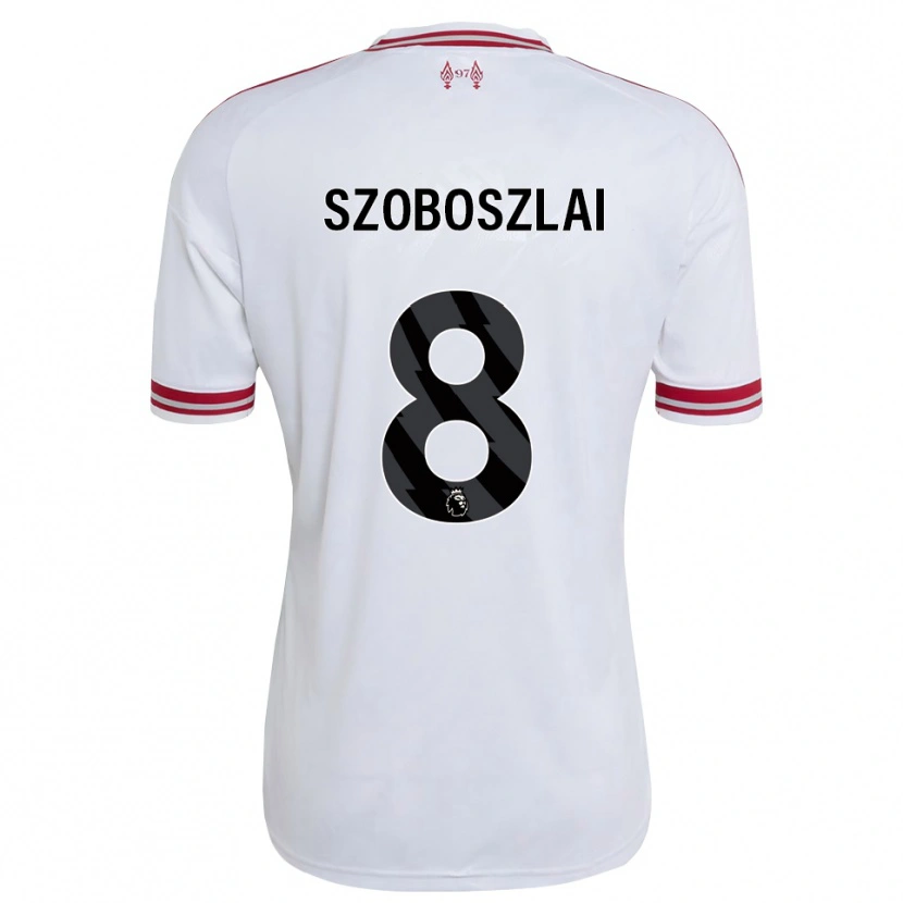 Danxen Herren Dominik Szoboszlai #8 Rot Weiß Auswärtstrikot Trikot 2026/27 T-Shirt Österreich