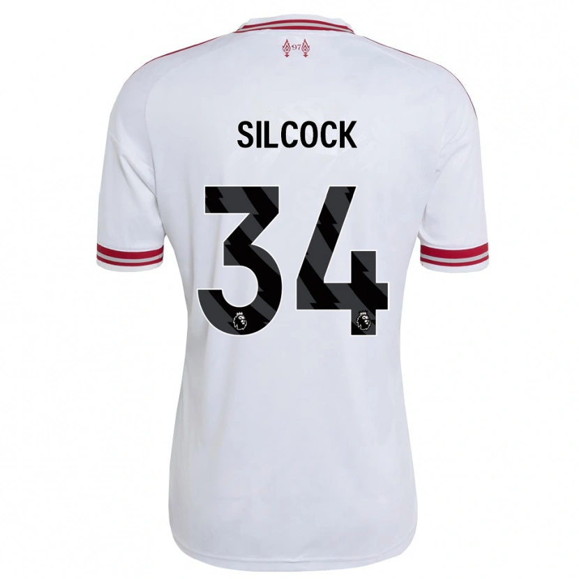 Danxen Herren Hannah Silcock #34 Rot Weiß Auswärtstrikot Trikot 2026/27 T-Shirt Österreich