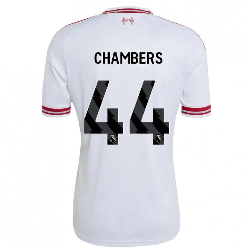 Danxen Herren Luke Chambers #44 Rot Weiß Auswärtstrikot Trikot 2026/27 T-Shirt Österreich