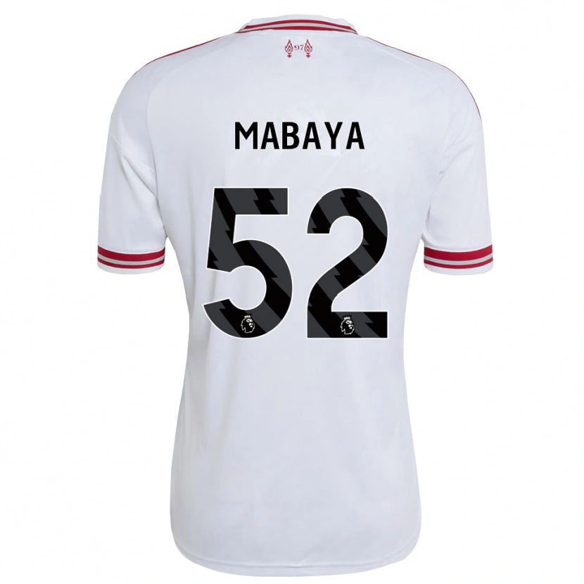Danxen Herren Isaac Mabaya #52 Rot Weiß Auswärtstrikot Trikot 2026/27 T-Shirt Österreich