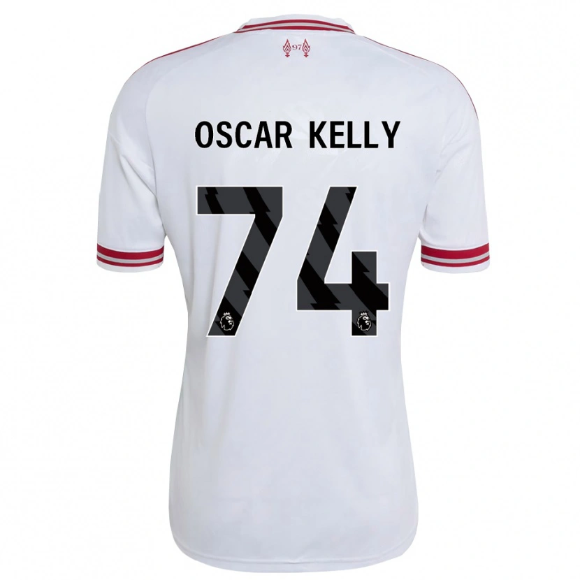 Danxen Herren Oscar Kelly #74 Rot Weiß Auswärtstrikot Trikot 2026/27 T-Shirt Österreich