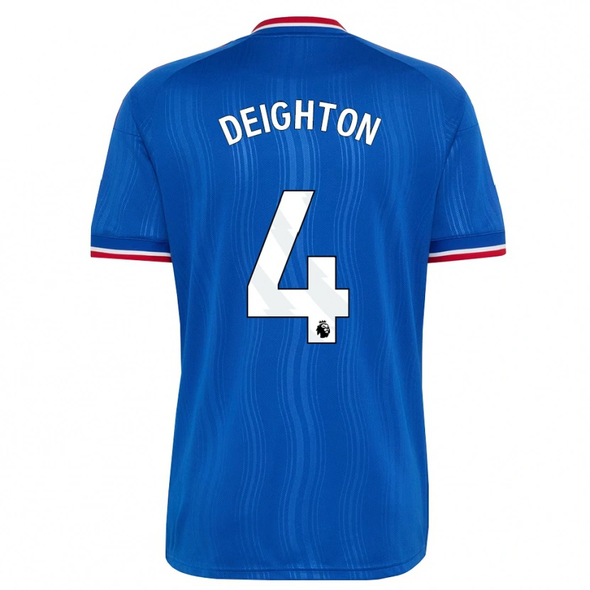 Danxen Herren Joe Deighton #4 Blau Weiß Rot Auswärtstrikot Trikot 2026/27 T-Shirt Österreich