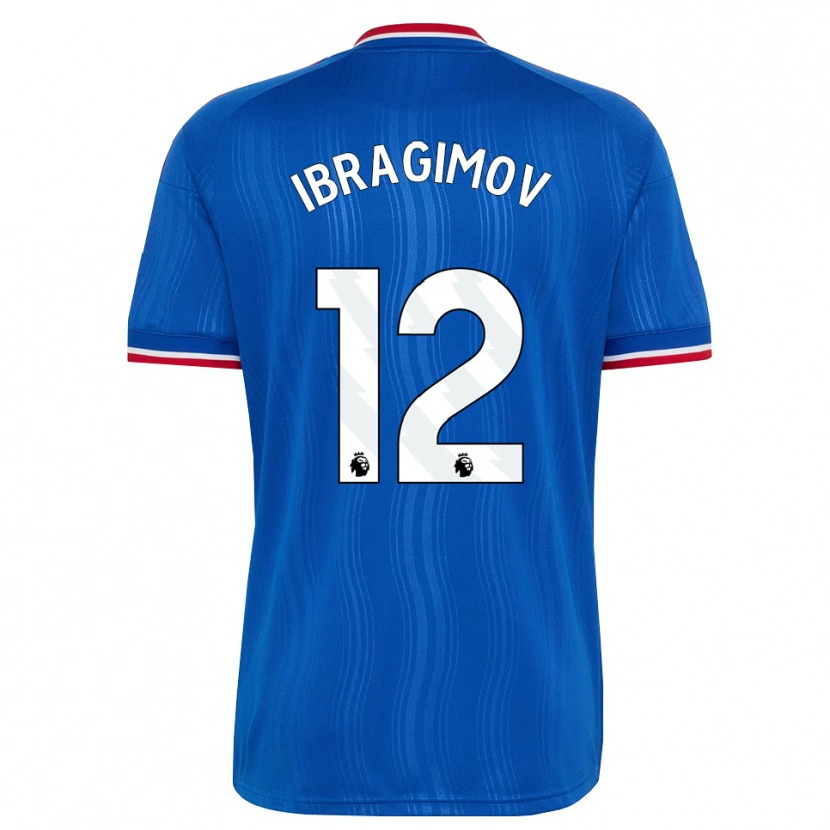 Danxen Herren Gazi Ibragimov #12 Blau Weiß Rot Auswärtstrikot Trikot 2026/27 T-Shirt Österreich
