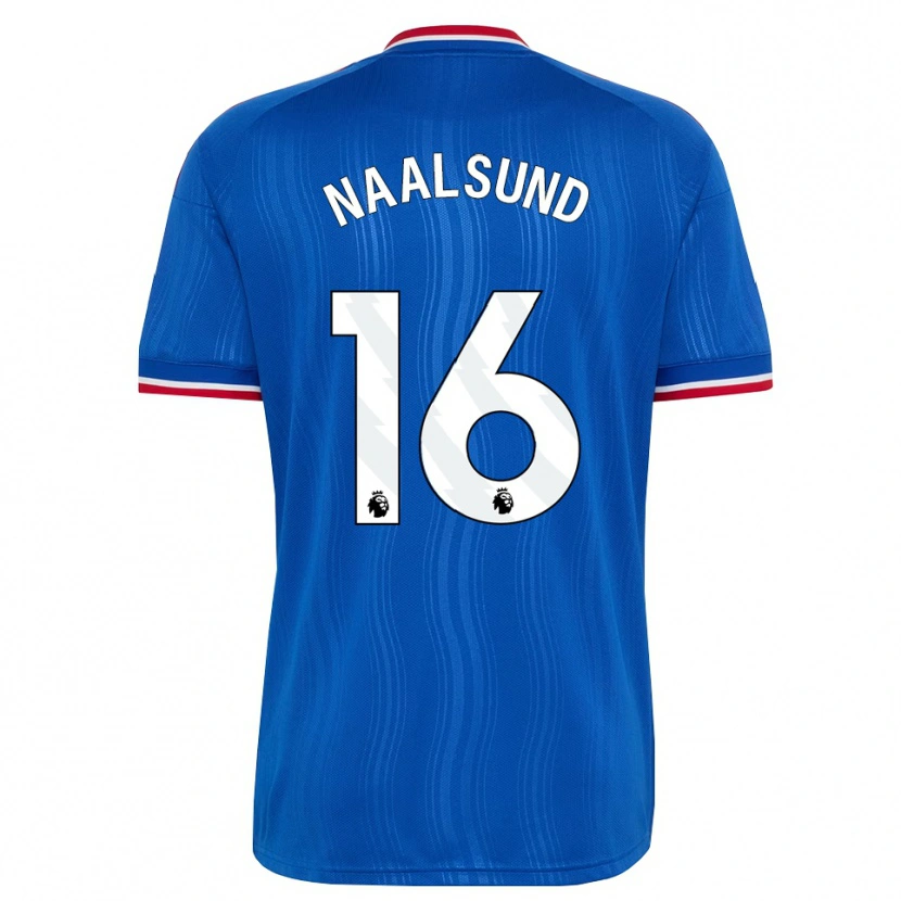 Danxen Herren Lisa Naalsund #16 Blau Weiß Rot Auswärtstrikot Trikot 2026/27 T-Shirt Österreich