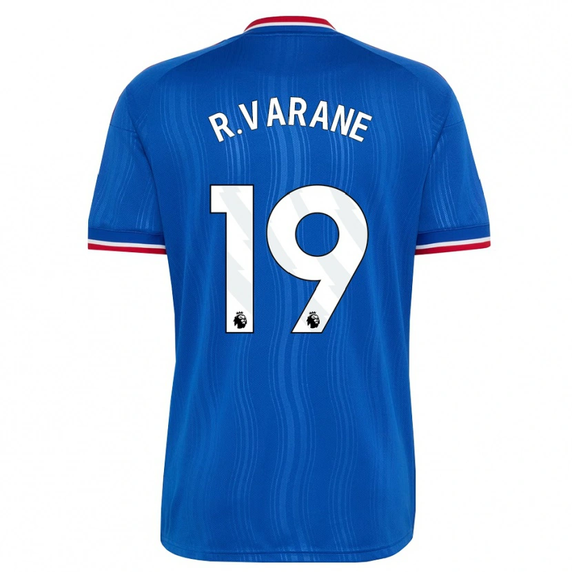 Danxen Herren Raphael Varane #19 Blau Weiß Rot Auswärtstrikot Trikot 2026/27 T-Shirt Österreich