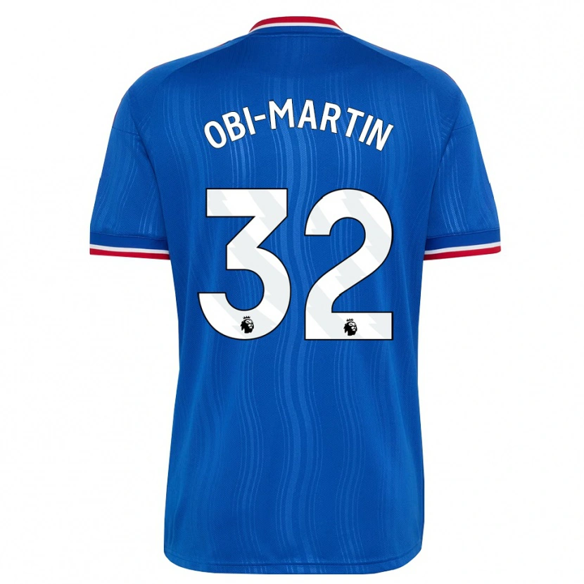 Danxen Herren Chido Obi #32 Blau Weiß Rot Auswärtstrikot Trikot 2026/27 T-Shirt Österreich